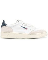 Autry - Schoenen ,Wit ,Katoen Medalist Low - Lyst