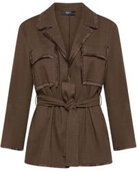 Seventy - Frauen Jacke Mit Fransen - Lyst