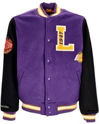 Mitchell &amp; Ness - College Jacket Nba Team Legacy Varsity Jacket Loslak - Lyst