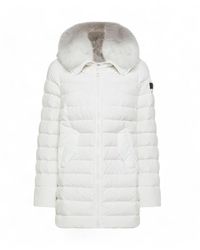 Peuterey - Down Jacket Vrouw Itoka Ml Fur-Bia - Lyst