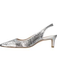 Stuart Weitzman - Schuhe Mit Silber Absatz - Lyst