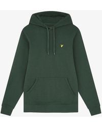 LYLE AND SCOTT 1874 - Vrouwen Ml1139V Geborsteld Achter Hoodie W486 Donkergroen - Lyst