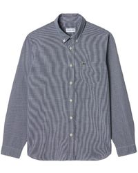 Lacoste - Shirts Blu - Lyst
