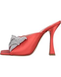Casadei - Sandel Rot - Lyst
