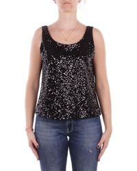 Manila Grace - T-Shirts En Polo Zwart - Lyst