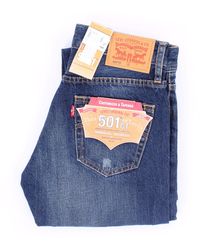 Levi's Jean fuselé en denim foncé levi's - Bleu