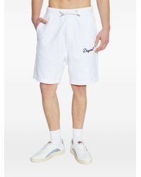 DSquared² - Short Logo Embroidered - Lyst