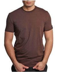 DSquared² - T-Shirt Round Neck T-Shirt - Lyst