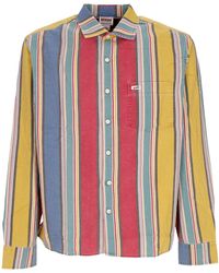 Guess - Long Sleeve Shirt Go Multi-Stripe L/S Shirt - Lyst