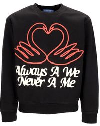 Market - Always We Herren-Sweatshirt Mit Rundhalsausschnitt, Vintage-Schwarz - Lyst