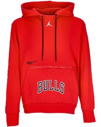 JORDAN NBA - Herren Hoodie Nba Courtside Statement Edition Fleece Hoodie Chibul University Rot - Lyst