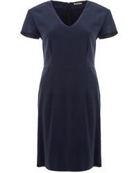 Lardini - Vestido Cuello V Sleeves - Lyst