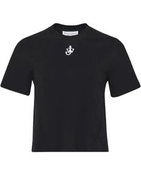 JW Anderson - Camisetas Y Polo Negro - Lyst