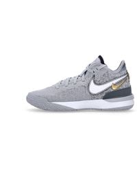 Nike - Chaussure De Basket-Ball Pour Hommes Zoom Lebron Nxxt Gen Wolf Gris/Blanc/Gris Fer/Noir - Lyst