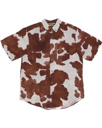 Iuter - Shirt Sleeve Short Cow Regular S/S Shirt - Lyst