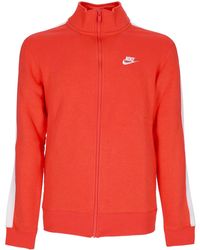 Nike - Sudadera De Cuello Alto Para Hombre Sportswear Club Bb Track Jacket - Lyst