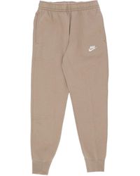 Nike - Pantalon De Chandal De Forro Polar Para Hombre Club Jogger Bb Khaki/Khaki - Lyst