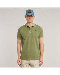 G-Star - Polo D11595-D756 Dunda Overdyed H031 Mayfly Gd - Lyst