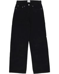 Arte' - Jeans Terug Zak Grafische Broeken Zwart - Lyst
