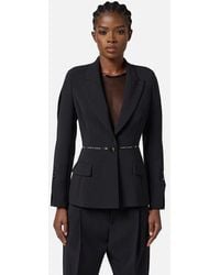 Elisabetta Franchi - Ropa Exterior Y Chaquetas De Mujer Gi17156E2 110 - Lyst