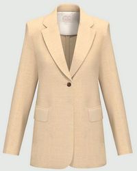 Marella - Jacket Mixed Linen - Lyst