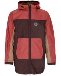 Nike - Windjacke Herren Sportswear Woven Utility Jacke Braun Basalt/Dk Driftwood/Canyon Rust - Lyst