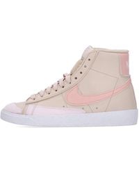 Nike - W Blazer Mid 77 Next Nature High Shoe Sanddrift/Arctic/Light Soft - Lyst