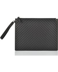 Gucci - Bolso De Mano Negro Hombre Microssima Mod. 544477 Bmj1N 1000 - Lyst
