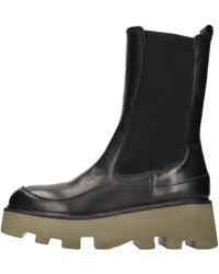 Elvio Zanon - Stiefel Schwarz - Lyst