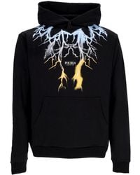 Phobia - Leichtes Herren-Sweatshirt Mit Kapuze Und Zweifarbigem Lightning-Print - Lyst