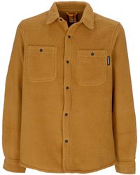 Timberland - Long Sleeve Shirt Fleece Overshirt - Lyst