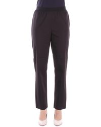 Alpha Studio - Zwarte Broek - Lyst
