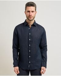 Bugatti - Blauwe Hemden - Lyst