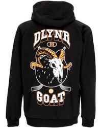 DOLLY NOIRE - Sudadera Ligera Con Capucha Para Hombre, Diseno De Calavera De Cabra, Color Negro - Lyst