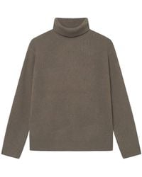 Les Deux - Eddie Wool Rib Rollneck Brei Trui Hoge Hals Trui - Lyst