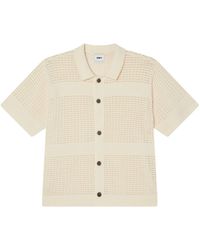 Obey - Zach Sweater Shirt Polo Short Sleeves With Buttons - Lyst