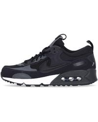 Nike - W Air Max 90 Futura Chaussure Basse Pour Femme Noir/Noir/Gris Fer/Gris Huile - Lyst