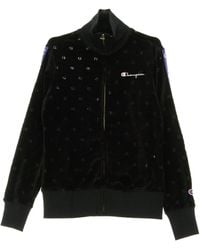 Champion - Full Zip Sweatshirt Track Jacket - Lyst