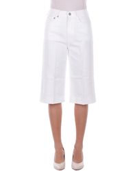Dondup - Witte Short - Lyst