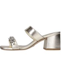 Stuart Weitzman - Sandales Or - Lyst