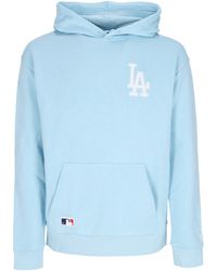 KTZ - Lichtgewicht Hoodie Mlb League Essentials Os Hoodie Losdod Chroom Blauw/Wit - Lyst