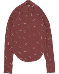 Nike - Collection Femmes Long Sleeve W Sportswear Logo Half-Zip L/Top - Lyst