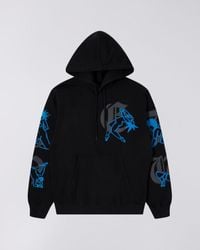 Edwin - Shirts I035808 Kinbaku-Bi Hoodie Zweet 89.67 Zwart - Lyst