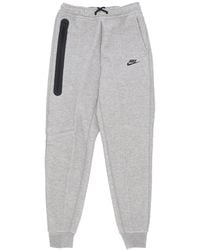 Nike - Leichte Trainingshose Fur Herren, Tech-Fleece-Jogginghose, Dk Heather/Schwarz - Lyst