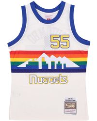 Mitchell &amp; Ness - Camiseta Sin Mangas De Baloncesto Para Hombre Nba Team Color Swingman Jersey 1991 No 00 Dikembe Mutombo Dennug - Lyst