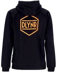 DOLLY NOIRE - Lichtgewicht Sweatshirt Met Capuchon Voor Capuchon Met Logo Op De Achterkant, Zwart - Lyst
