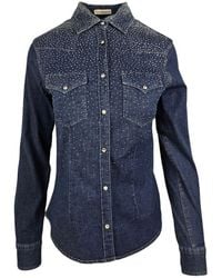 Camicettasnob - Shirts Denim - Lyst