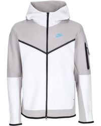 Nike - Sweat A Capuche Leger Zip Sportswear Tech Fleece Full-Zip Hoodie Lt Iron Ore/Summit/Baltic - Lyst