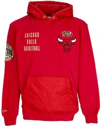 Mitchell &amp; Ness - Herren Hoodie Nba Team Og 2.0 Fleece Hoodie Vintage Logo Chibul Original Team Farben - Lyst