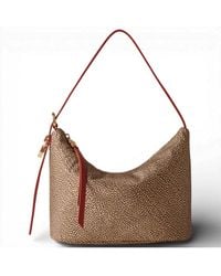 Borbonese - Secchiello S Tasche. Papaya - Lyst